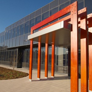 Portico and Outdoor Feature