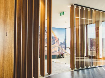 Spotted Gum Staircase and Screens